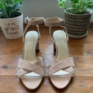 Jessica Simpson Blush Pink Sandal Heel